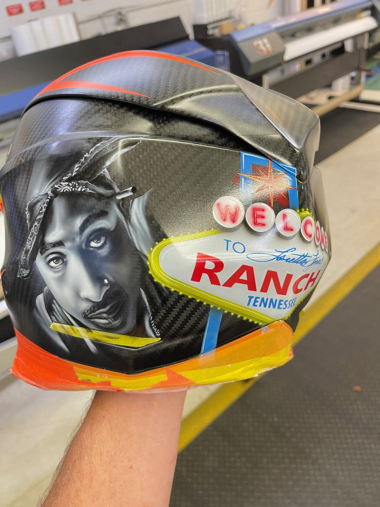 Custom Helmet Paint Deposit
